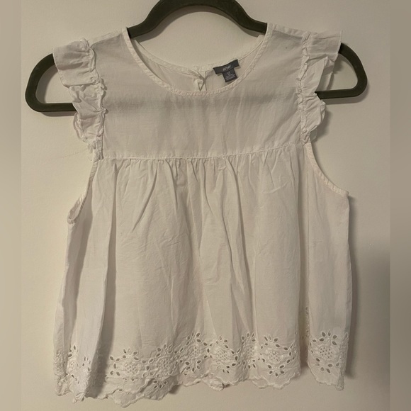 Sleeveless Eyelet Top - Picture 3 of 10